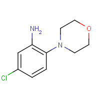 90875-44-8 5-Chloro-2-morpholin-4-yl-phenylamine chemical structure