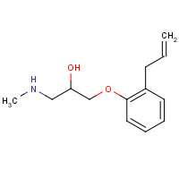78510-05-1 1-(2-Allyl-phenoxy)-3-methylamino-propan-2-ol chemical structure