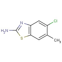 50850-98-1 5-Chloro-6-methyl-benzothiazol-2-ylamine chemical structure
