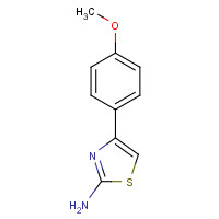 2104-04-3 4-(4-Methoxyphenyl)-1,3-thiazol-2-amine chemical structure