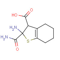 4815-28-5 2-Amino-4,5,6,7-tetrahydro-benzo[b]thiophene-3-carboxylic acid amide chemical structure