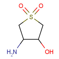 55261-00-2 4-Amino-3-hydroxytetrahydrothiophene, 1,1-dioxide chemical structure