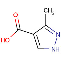 40704-11-8 3-Methyl-1H-pyrazole-4-carboxylic acid chemical structure