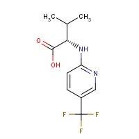 1028251-32-2 N-[5-(Trifluoromethyl)pyridin-2-yl]valine chemical structure