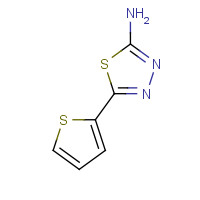 4683-00-5 2-Amino-5-(2-thienyl)-1,3,4-thiadiazole chemical structure