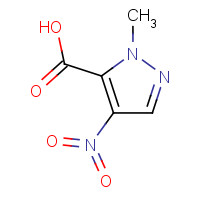 92534-69-5 1-Methyl-4-nitro-5-pyrazolecarboxylic acid chemical structure