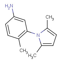 43070-87-7 3-(2,5-Dimethyl-pyrrol-1-yl)-4-methyl-phenylamine chemical structure