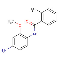 436089-19-9 N-(4-Amino-2-methoxy-phenyl)-2-methyl-benzamide chemical structure
