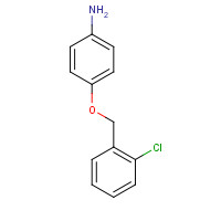 21116-13-2 4-[(2-Chlorobenzyl)oxy]aniline chemical structure
