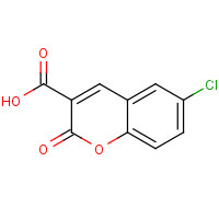 883-92-1 6-Chloro-2-oxo-2H-chromene-3-carboxylic acid chemical structure