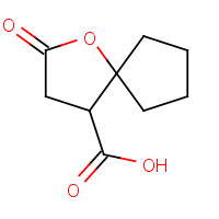 18363-10-5 2-Oxo-1-oxa-spiro[4.4]nonane-4-carboxylic acid chemical structure
