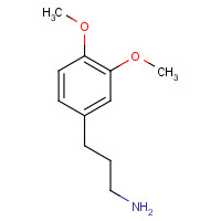 14773-42-3 3-(3,4-Dimethoxy-phenyl)-propylamine chemical structure