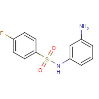 436089-66-6 N-(3-Amino-phenyl)-4-fluoro-benzenesulfonamide chemical structure