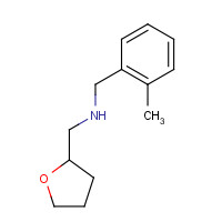 356531-12-9 (2-Methyl-benzyl)-(tetrahydro-furan-2-ylmethyl)-amine chemical structure