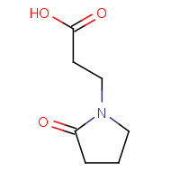 77191-38-9 3-(2-Oxo-pyrrolidin-1-yl)-propionic acid chemical structure