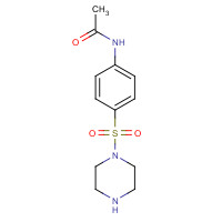 100318-71-6 N-[4-(Piperazine-1-sulfonyl)-phenyl]-acetamide chemical structure