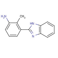 428856-24-0 3-(1H-Benzoimidazol-2-yl)-2-methyl-phenylamine chemical structure