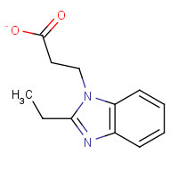 637322-36-2 3-(2-Ethyl-benzoimidazol-1-yl)-propionic acid hydrochloride chemical structure