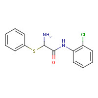 436094-41-6 2-(2-Amino-phenylsulfanyl)-N-(2-chloro-phenyl)-acetamide chemical structure