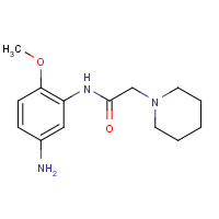 436090-50-5 N-(5-Amino-2-methoxy-phenyl)-2-piperidin-1-yl-acetamide chemical structure