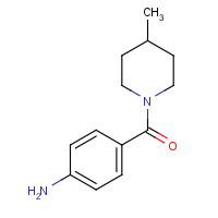 79868-20-5 (4-Amino-phenyl)-(4-methyl-piperidin-1-yl)-methanone chemical structure