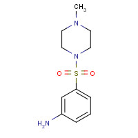 436095-35-1 3-(4-Methyl-piperazine-1-sulfonyl)-phenylamine chemical structure