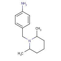 328289-91-4 4-(2,6-Dimethyl-piperidin-1-ylmethyl)-phenylamine chemical structure