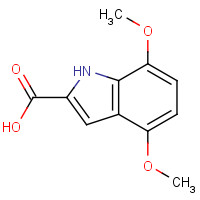 31271-83-7 4,7-Dimethoxy-1H-indole-2-carboxylic acid chemical structure