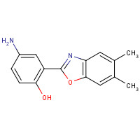 292058-24-3 4-Amino-2-(5,6-dimethyl-benzooxazol-2-yl)-phenol chemical structure