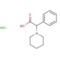 107416-50-2 Phenyl-piperidin-1-yl-acetic acid hydrochloride chemical structure