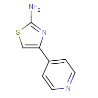 30235-28-0 4-Pyridin-4-yl-thiazol-2-ylamine chemical structure