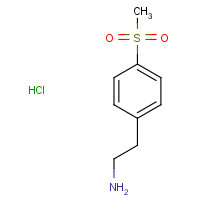 849020-96-8 2-(4-Methylsulfonyl-phenyl)-ethylamine hydrochloride chemical structure