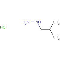 237064-47-0 2-Methylpropylhydrazine hydrochloride chemical structure