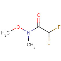 142492-01-1 N-Methyl-N-methoxydifluoroacetamide chemical structure