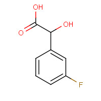 395-05-1 3-Fluoromandelic acid chemical structure