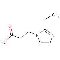 856437-78-0 3-(2-Ethyl-imidazol-1-yl)-propionic acid chemical structure