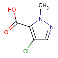 84547-83-1 4-Chloro-2-methyl-2H-pyrazole-3-carboxylic acid chemical structure