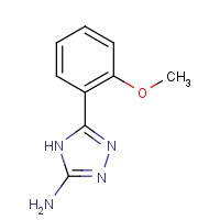 303192-36-1 5-(2-Methoxy-phenyl)-4H-[1,2,4]triazol-3-yl-amine chemical structure
