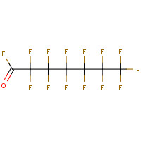 375-84-8 Perfluoroheptanoyl fluoride chemical structure