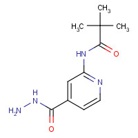 470463-39-9 N-(4-Hydrazinocarbonyl-pyridin-2-yl)-2,2-dimethyl-propionamide chemical structure