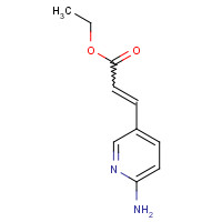 227963-57-7 3-(6-Amino-pyridin-3-yl)-acrylic acid ethyl ester chemical structure