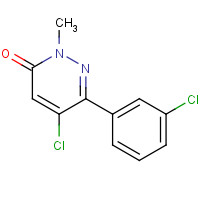 849021-00-7 5-Chloro-6-(3-chlorophenyl)-2-methylpyridazin-3(2H)-one chemical structure