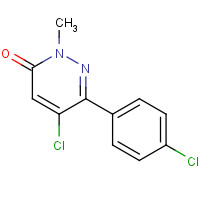 849021-02-9 5-Chloro-6-(4-chlorophenyl)-2-methylpyridazin-3(2H)-one chemical structure