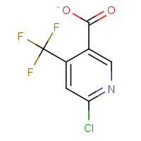 261635-77-2 6-Chloro-4-(trifluoromethyl)nicotinic acid chemical structure