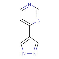 28648-87-5 4-(1H-Pyrazol-4-yl)pyrimidine chemical structure