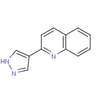 439106-87-3 2-(1H-Pyrazol-4-yl)quinoline chemical structure