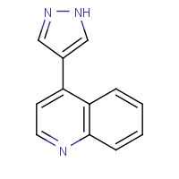 439106-49-7 4-(1H-Pyrazol-4-yl)quinoline chemical structure