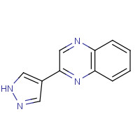 439106-90-8 2-(1H-Pyrazol-4-yl)quinoxaline chemical structure