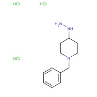 83949-42-2 1-Benzyl-4-hydrazinopiperidine trihydrochloride chemical structure