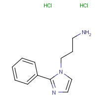 93668-45-2 [3-(2-Phenyl-1H-imidazol-1-yl)propyl]amine dihydrochloride chemical structure